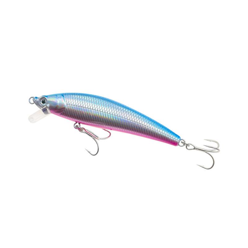 Umpan Pancing Minnow Floating 12g - Lure Minnow dengan Mata 3D dan Hook Super Tajam Tahan Korosi MN301