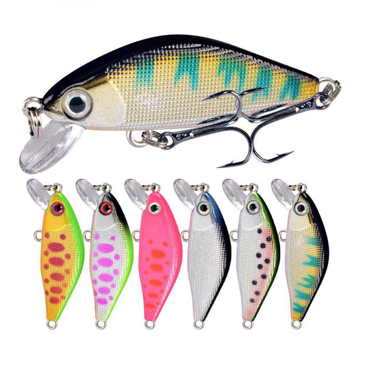 Umpan Pancing Minnow 4.3g 5cm - Lure Casting Tipe Sinking dengan Aksi Stabil MN306