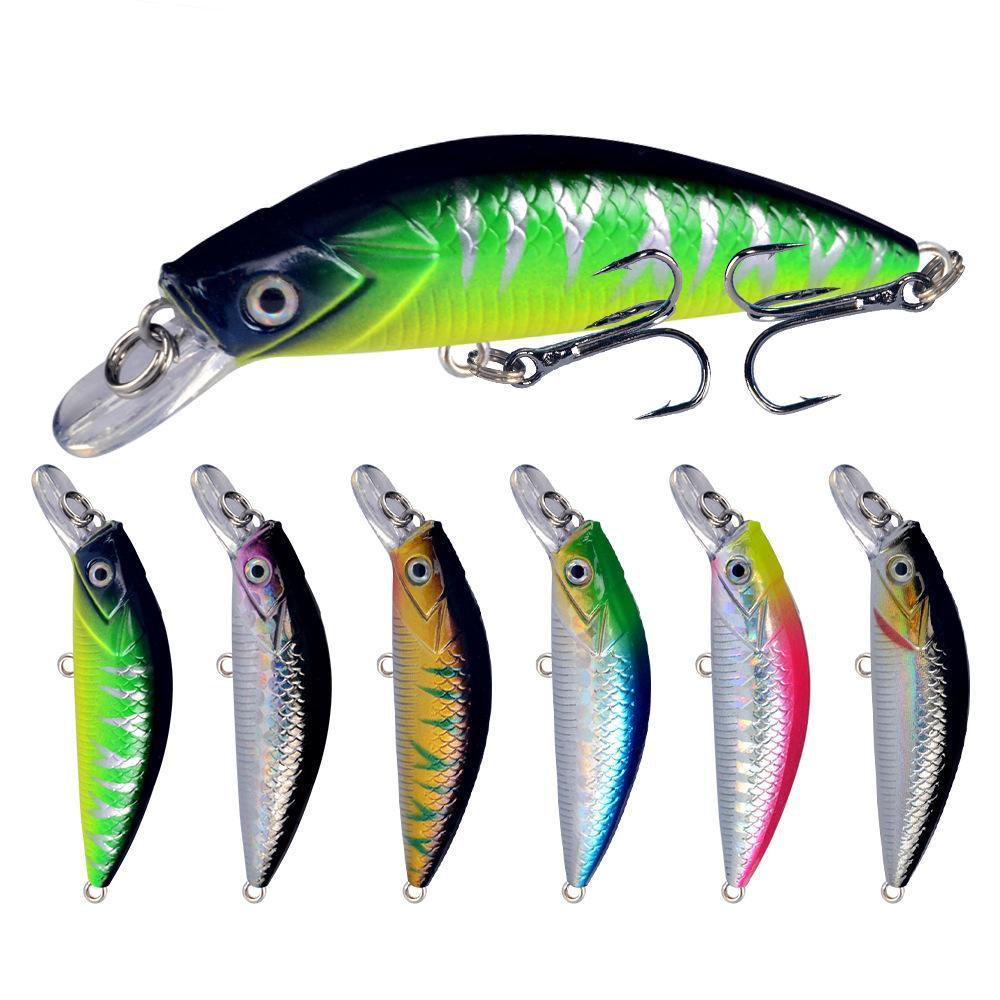 Umpan Pancing Minnow 6g 6cm - Lure Casting Tipe Sinking dengan Aksi Stabil MN309